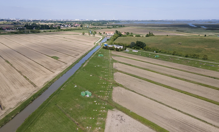 top view of the site of Dogaletto